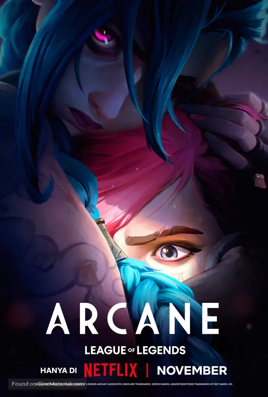 &quot;Arcane: League of Legends&quot; - Indonesian Movie Poster