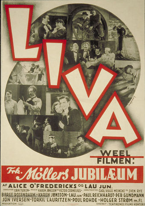 Frk. M&oslash;llers jubil&aelig;um - Danish Movie Poster