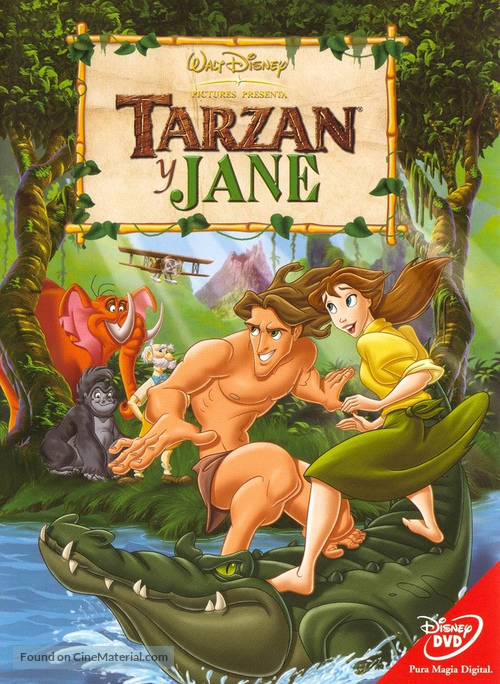 Tarzan &amp; Jane - Spanish DVD movie cover