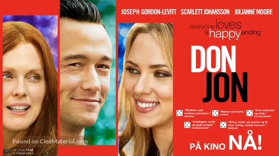 Don Jon - Norwegian Movie Poster