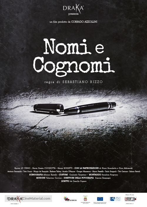 Nomi e cognomi - Italian Movie Poster