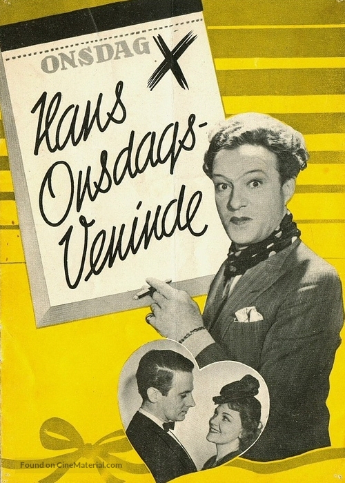 Hans Onsdagsveninde - Danish Movie Poster