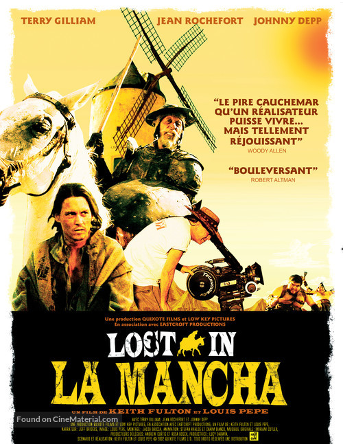 Lost In La Mancha - French Movie Poster