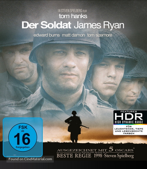 Saving Private Ryan - German Movie Cover