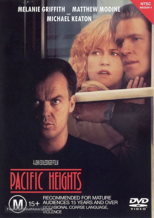 Pacific Heights - Australian DVD movie cover