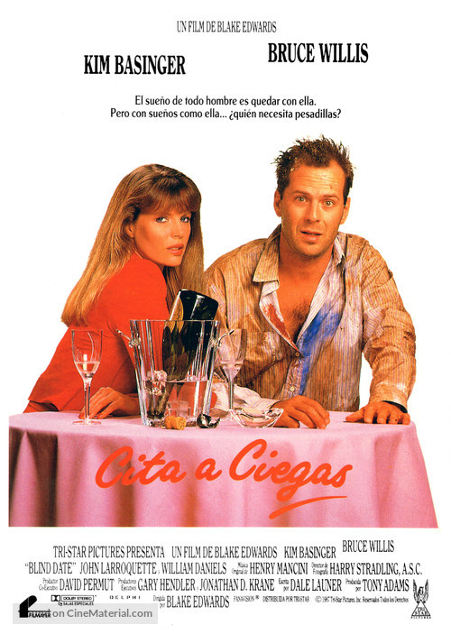 Blind Date - Spanish Movie Poster