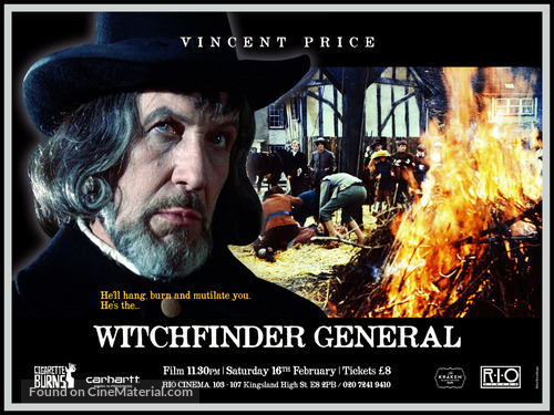 Witchfinder General - British Movie Poster
