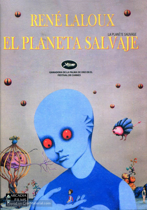 La plan&egrave;te sauvage - Chilean Movie Cover