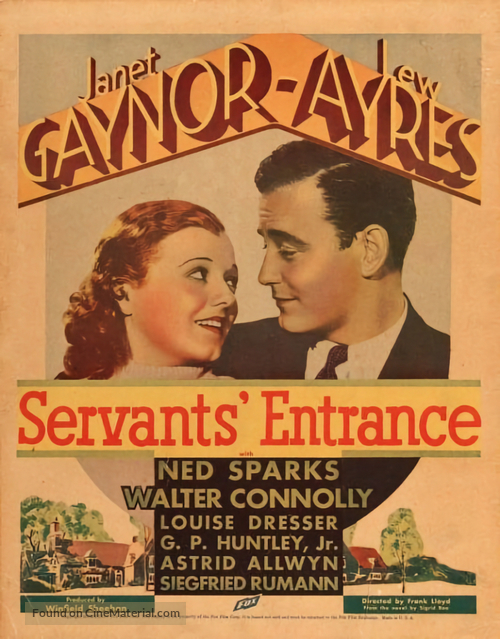 Servants&#039; Entrance - Movie Poster