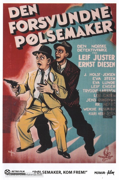 Den forsvundne p&oslash;lsemaker - Norwegian Movie Poster