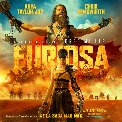 Furiosa: A Mad Max Saga - Mexican Movie Poster