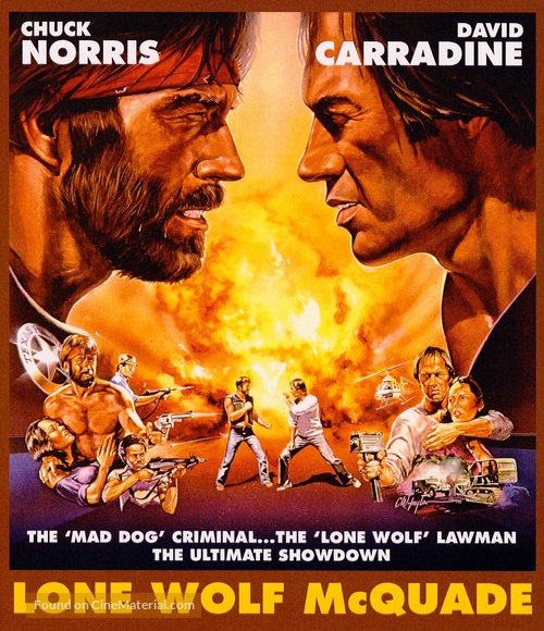 Lone Wolf McQuade - Blu-Ray movie cover