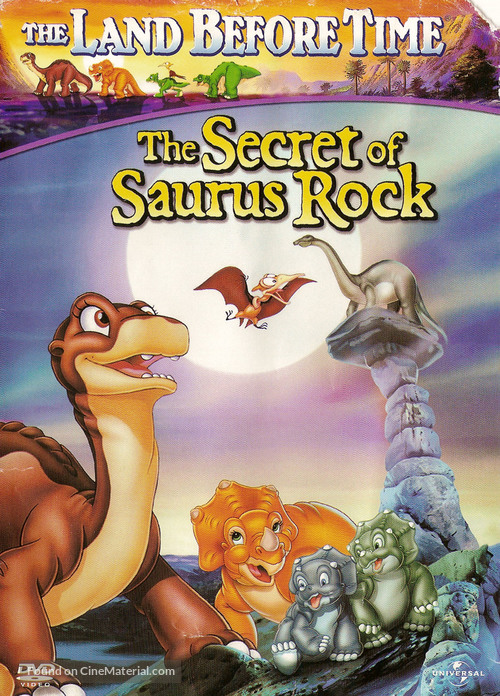 The Land Before Time VI: The Secret of Saurus Rock - DVD movie cover