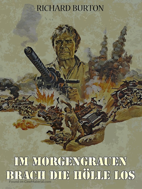 Raid on Rommel - German DVD movie cover