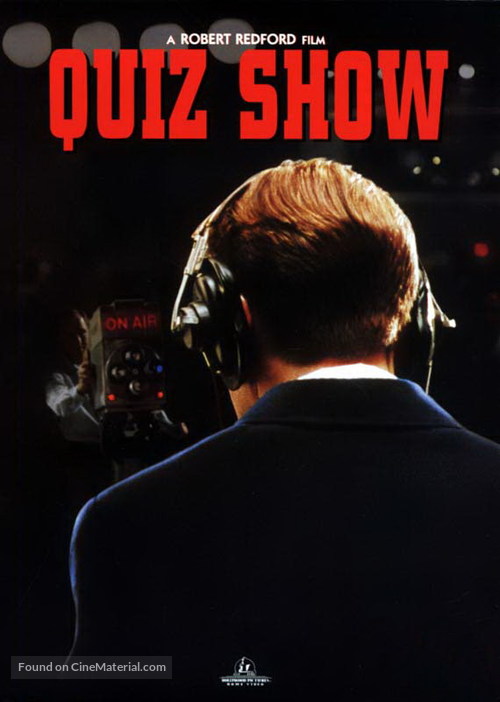 Quiz Show - DVD movie cover