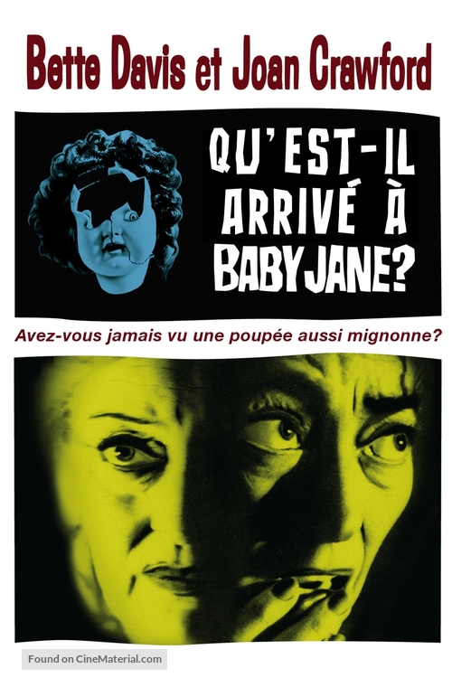 What Ever Happened to Baby Jane? - French DVD movie cover