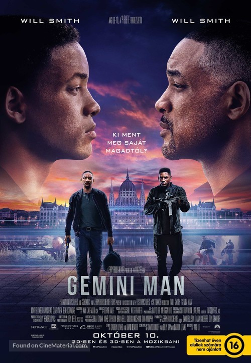 Gemini Man - Hungarian Movie Poster