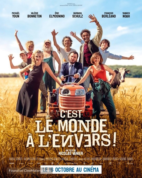 C&#039;est le monde &agrave; l&#039;envers ! - French Movie Poster