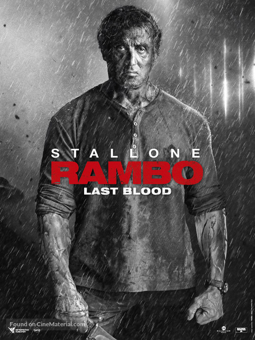 Rambo: Last Blood - French Movie Poster