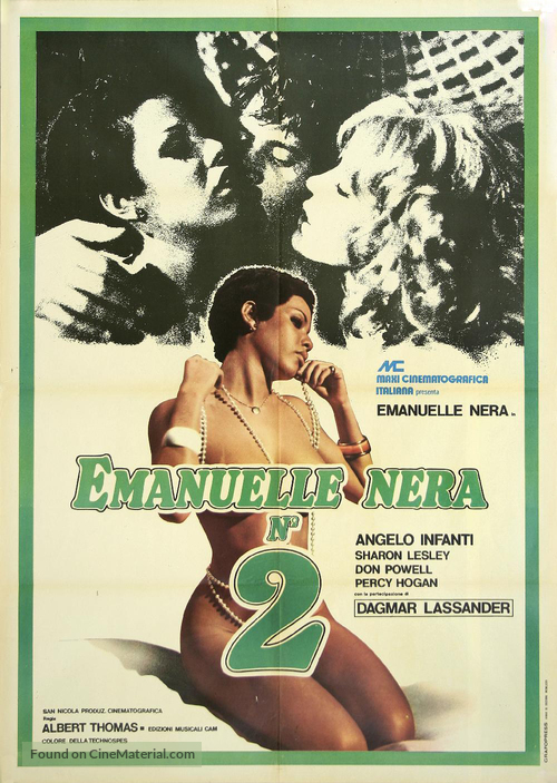 Emanuelle nera No. 2 - Italian Movie Poster