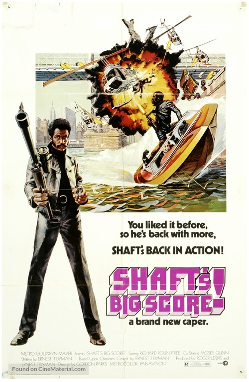 Shaft&#039;s Big Score! - Movie Poster