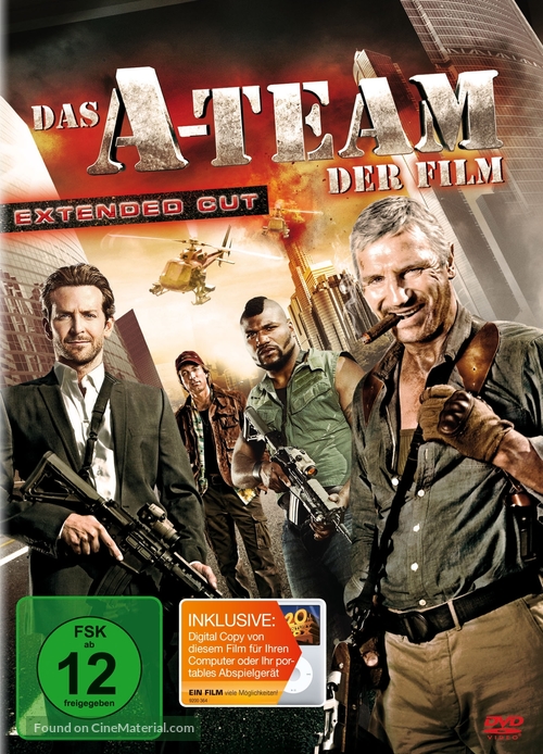 The A-Team - German DVD movie cover