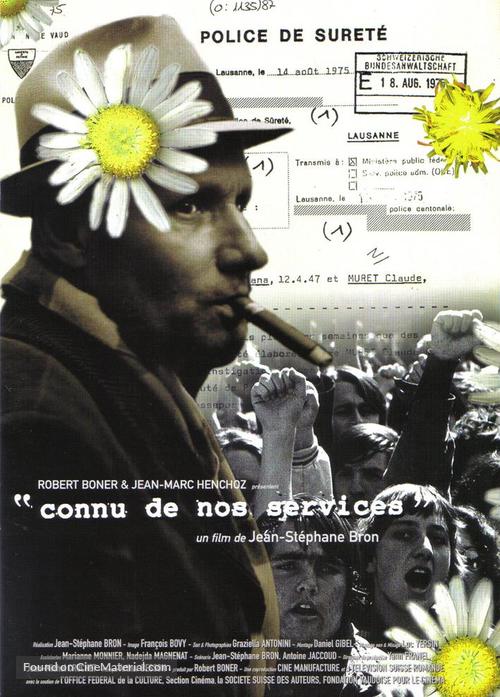 Connu de nos services - French Movie Poster