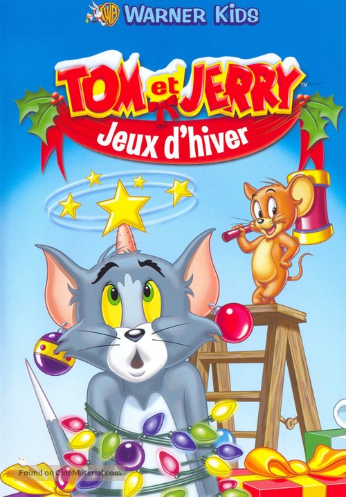 Tom and Jerry: Paws for a Holiday - French DVD movie cover