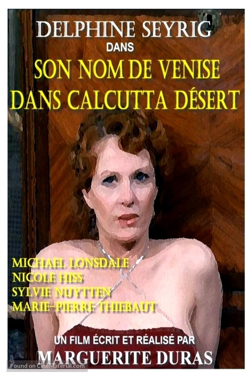 Son nom de Venise dans Calcutta d&eacute;sert - French Movie Poster