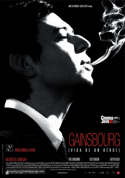 Gainsbourg (Vie h&eacute;ro&iuml;que) - Spanish Movie Poster