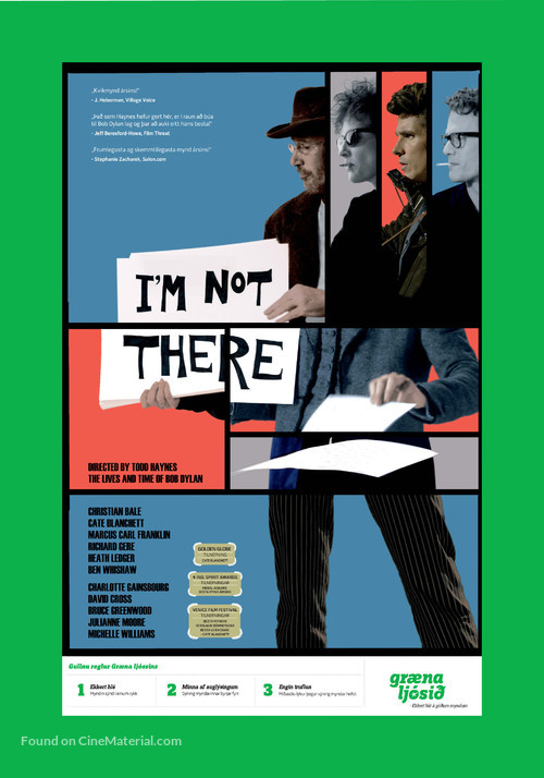 I&#039;m Not There - Icelandic Movie Poster