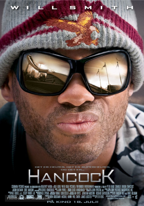 Hancock - Norwegian Movie Poster