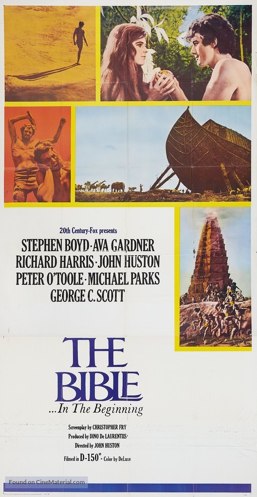 The Bible (1966) movie poster