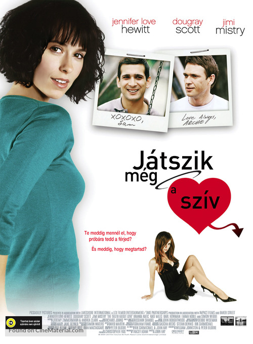 The Truth About Love - Hungarian Movie Poster