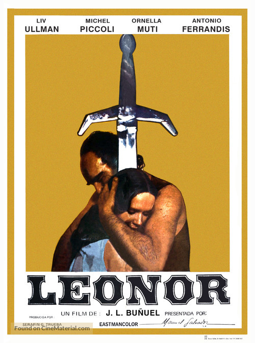 Leonor - Spanish Movie Poster