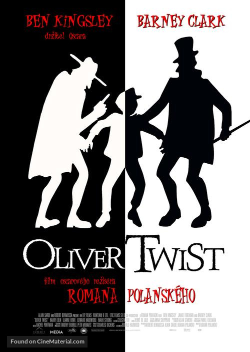 Oliver Twist - Czech poster