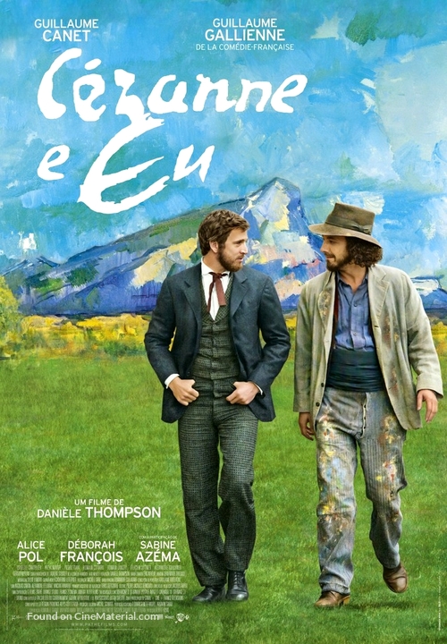 C&eacute;zanne et moi - Portuguese Movie Poster
