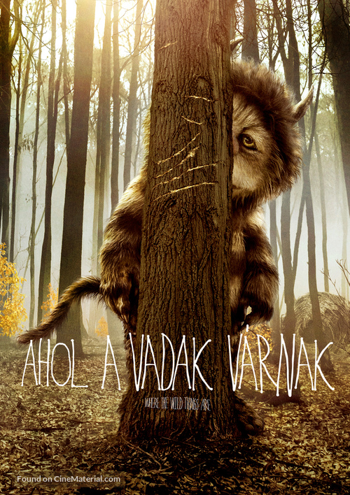 Where the Wild Things Are - Hungarian Movie Cover