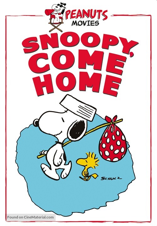 Snoopy Come Home - DVD movie cover