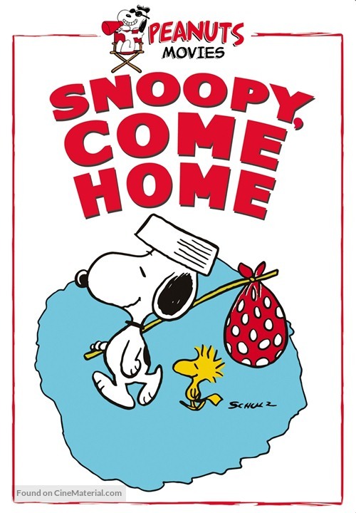 Snoopy Come Home - DVD movie cover