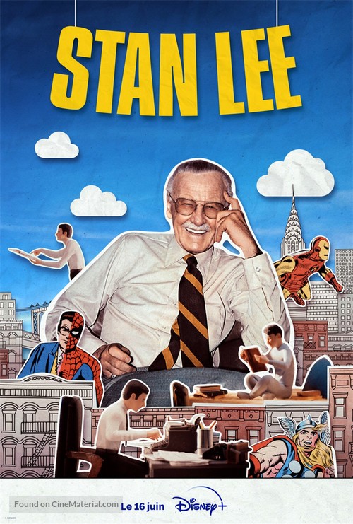 Stan Lee - French Movie Poster