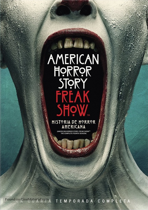 &quot;American Horror Story FreakShow: Extra-Ordinary-Artists&quot; - Argentinian DVD movie cover