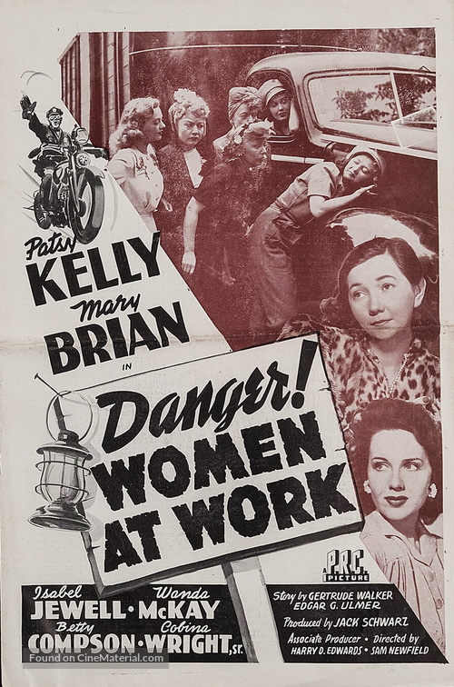 Danger! Women at Work - poster