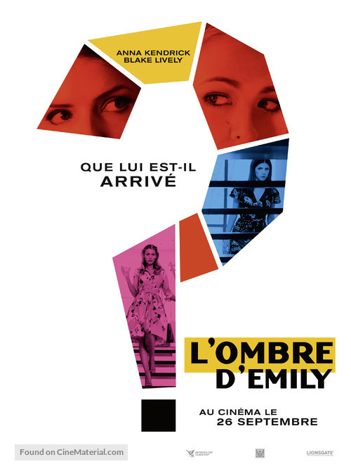 A Simple Favor - French Movie Poster