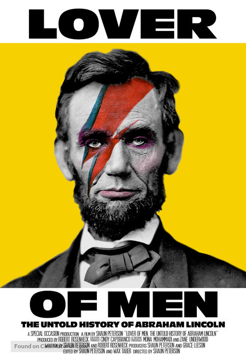 Lover of Men: The Untold History of Abraham Lincoln - Movie Poster