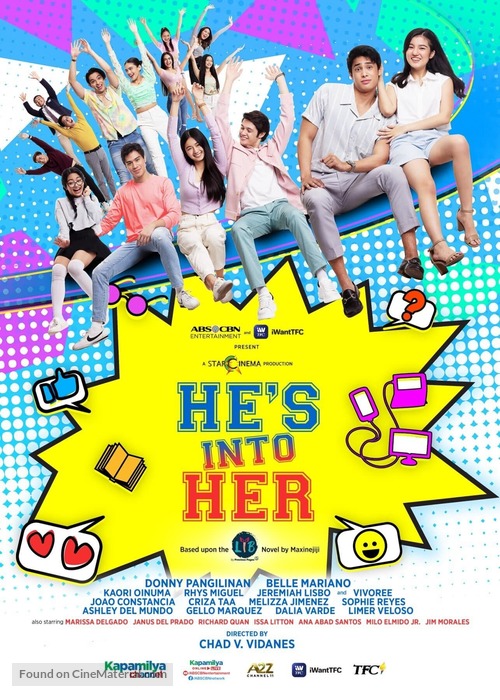 &quot;He&#039;s Into Her&quot; - International Movie Poster