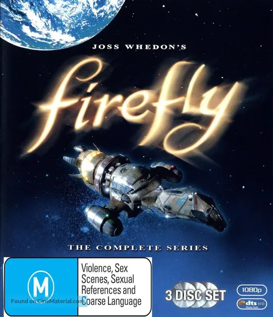 &quot;Firefly&quot; - Australian Blu-Ray movie cover