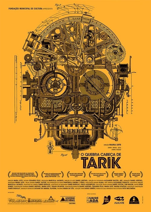 O Quebra Cabe&ccedil;a de Tarik - Brazilian Movie Poster