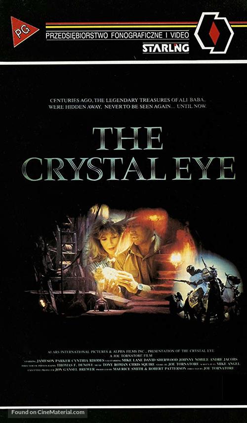 Curse of the Crystal Eye - Polish Movie Cover