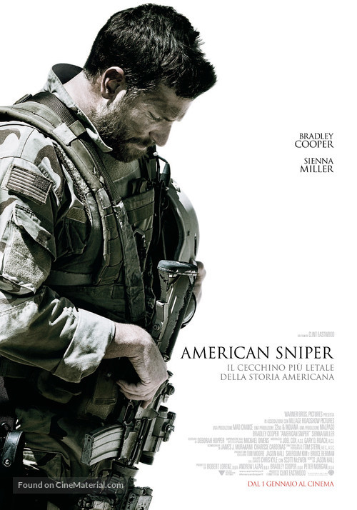 American Sniper - Italian Movie Poster
